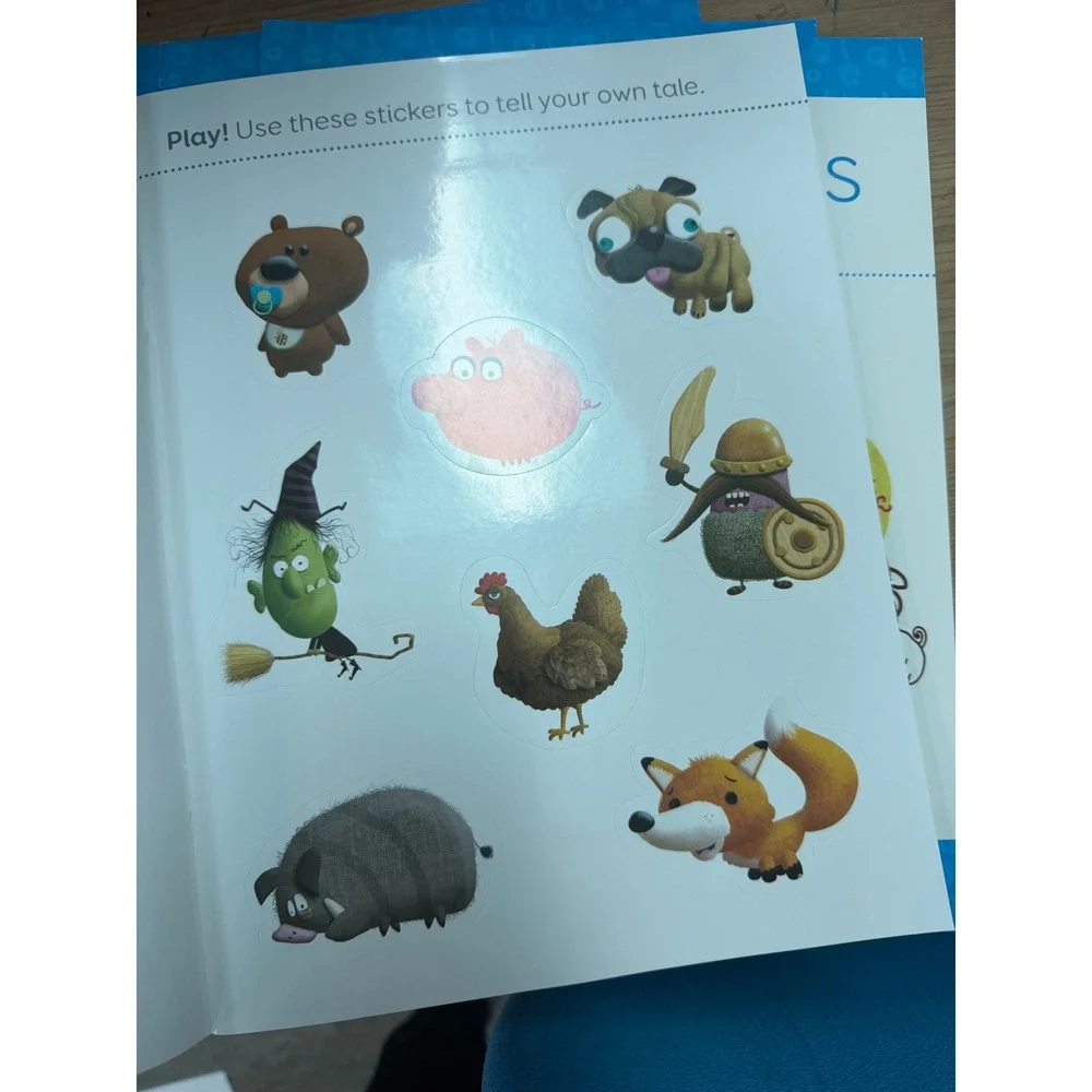 Tiggly Words Interactive Learning Set Vowels‎ Teacher Handbook Journals Case